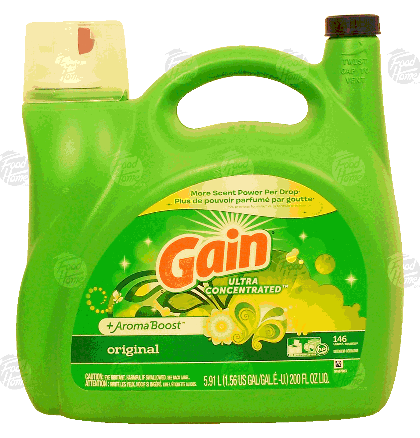 Gain + Aroma Boost original liquid laundry detergent, ultra concentrated, 146 loads Full-Size Picture